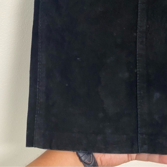 Daniel Marcus Suede Leather Pencil Skirt Size 12 - Picture 2 of 14